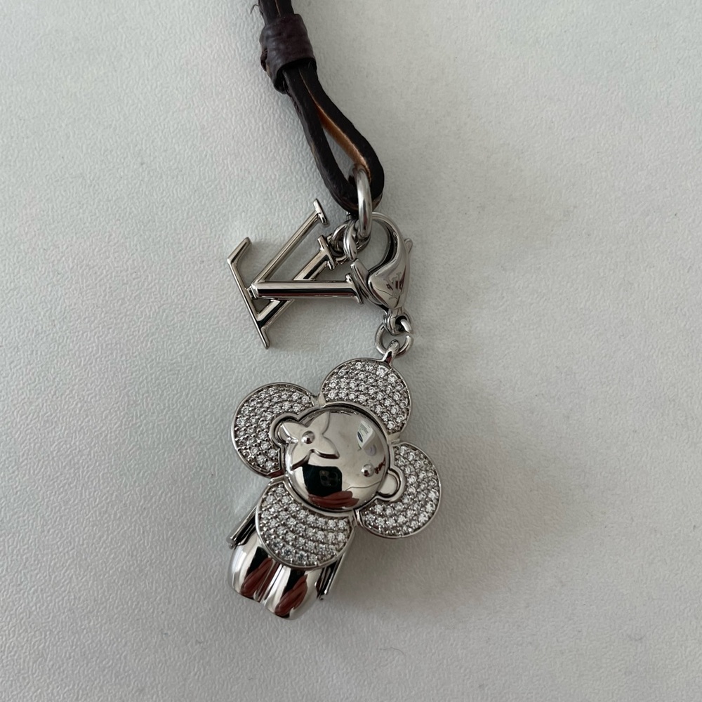 Authentic Louis Vuitton Mini Vivienne Strass Bag Charm- NEW ✨ - Picture 6 of 7